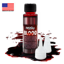 Realistic Fake Blood 0.88 Fl Oz, Washable Costume Blood