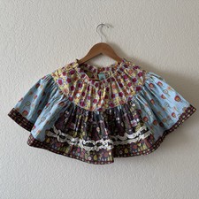 Matilda Jane Wonder Skirt Girls Size 8 Floral Ruffle Twirl Character Counts Love
