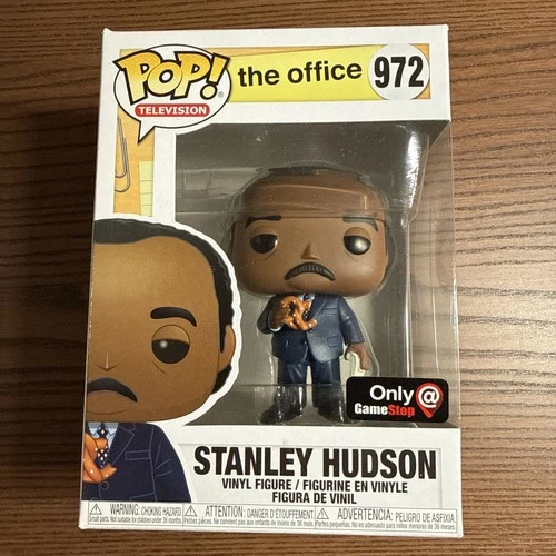 Funko Pop! Vinyl: The Office Stanley Hudson GameStop GS Exclusive #972 Pretzel