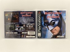 Batman & Robin (PlayStation 1, 1998) Complete Tested Working - Free Ship