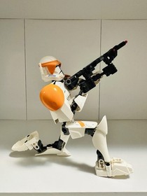 Star Wars  LEGO Darth Vader Buildable Figures/Clone Commander & Jango Fett.