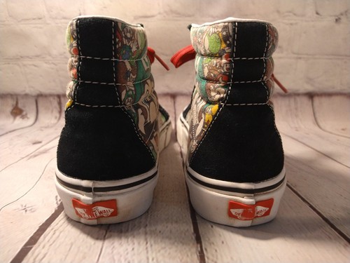 EUC VANS X NINTENDO Mario & Luigi HI-TOP SNEAKER - GRÖSSE HERREN 6,5 / DAMEN 8 - Bild 7 von 14