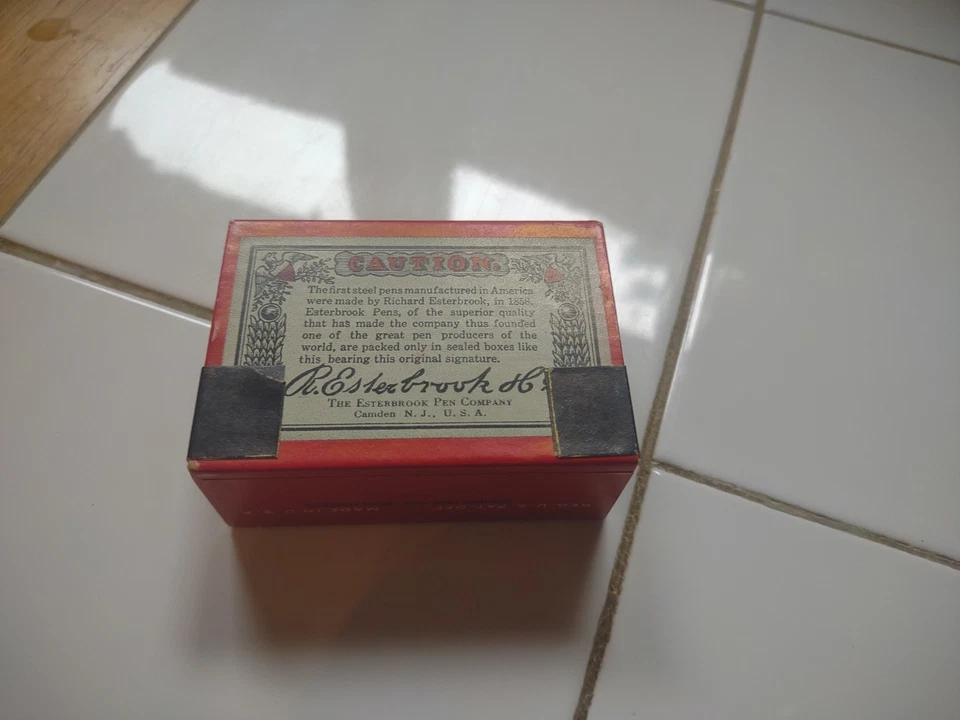 Paquete de 2 plumillas estilográficas Esterbrook vintage 988 radio pluma estilográfica. 1 está precintado Foto 3 de 4