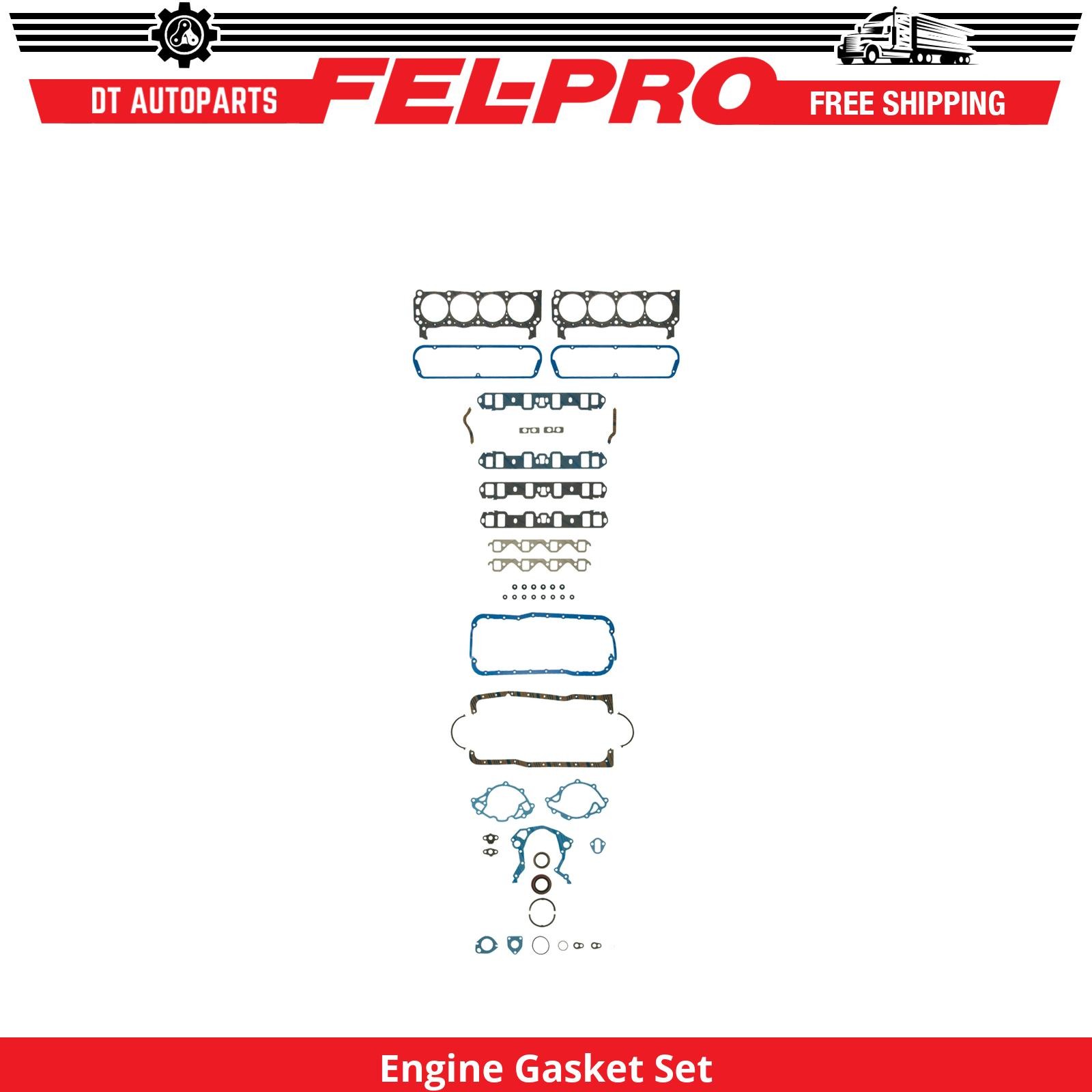 For 1964-1968 Ford GT40 4.7L V8 Engine Gasket Set Fel-Pro 1965 1966 1967