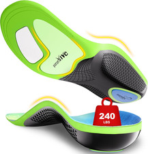Plantar Fasciitis Insoles Shoe Inserts for Men Women, 240Lbs Heavy Duty Arch Sup