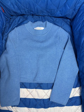 Kids ZARA, Cotton Sky Blue Sweater, Size 6-7