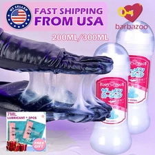 Smooth Slick Sex Lube for Women Men Moisturizer-SAFE Water-Based-Toys-Lubricant