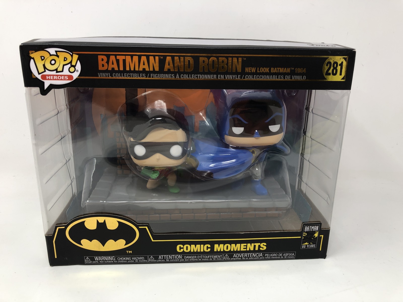 Batman And Robin New Look Batman 1964 #281 Damaged Box See Pics