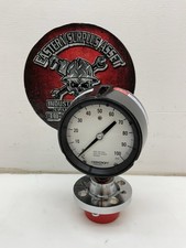 Ashcroft 0-100 PSI 4.5  Pressure Gauge 451279S04LXGV0/100 316ss Socket/ Tube NIB