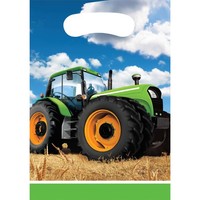 Haza Witbaard - Tractor Uitdeelzakjes 8St. (Us Import) Neu