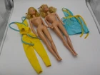 Pair Vintage 1980s Mattel My First Barbie Easy to Dress Doll # 1875