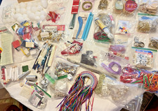 Lot Of Random Miscellaneous Arts And Crafts Supplies See List Below