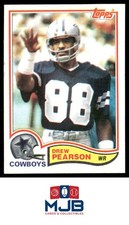 1982 Topps Drew Pearson #321 Dallas Cowboys