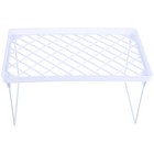 1pc Desktop Collabsible Laga Rack Stationery Sundies Rack (Größe L weiß)