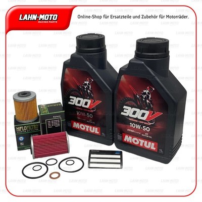 Service Kit für  KTM EXC / SX / MXC 250 - 525 Öl+Ölfilter Motul 300V 10W50