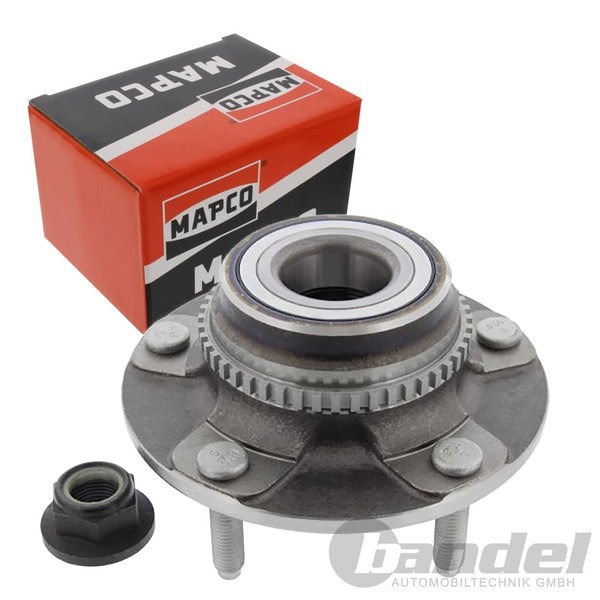 Mapco Radlagersatz Mit ABS-RING Hinten Passend FüR Ford Transit | 26681-image