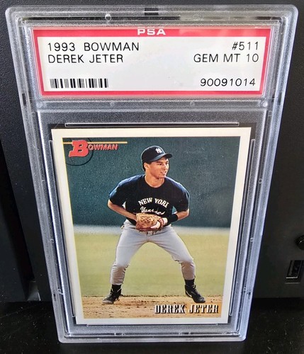1993 Bowman Derek Jeter PSA 10 Rookie Card