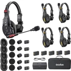 Godox SkyTalk Air 5S 2.4G Full-Duplex Wireless Intercom Headset System 5 Person