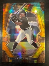 2023 panini select nick gonzales premier level tie dye /25