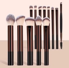 13PCS Makeup Brush Set Foundation Concealer Powder Eyeshadow Blush Brush Kabuki