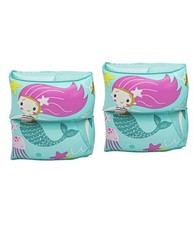 Kids Inflatable Swim Armbands Mermaid, Bluescape, 2 Piece, NEW