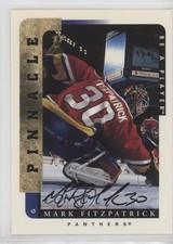 1996-97 Pinnacle Be A Player Auto Mark Fitzpatrick #10 Auto b8c