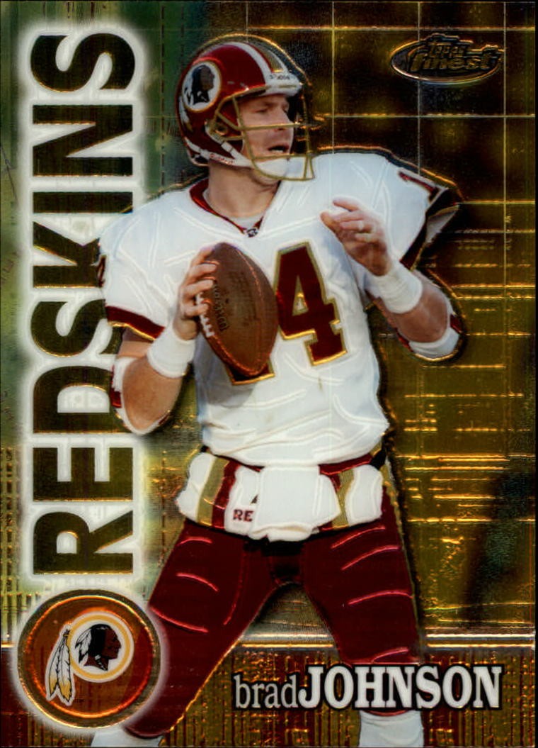 2000 Finest #21 Brad Johnson - FB