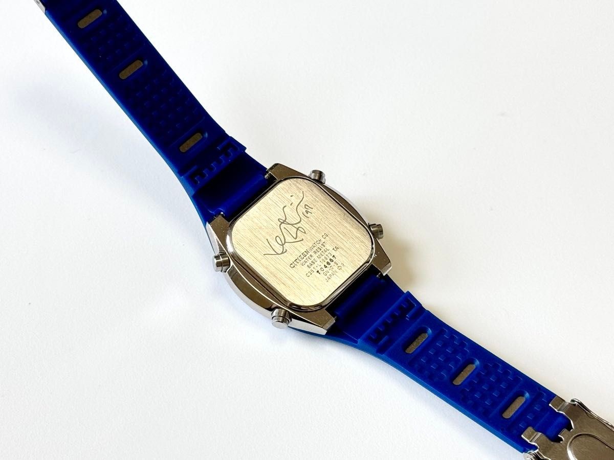 Citizen Independent C351-L16673Y Vintage Ken Ishii St.Steel
