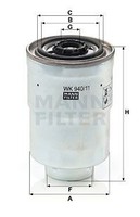 Mann-Filter Wk940/11X Kraftstofffilter FüR Asia Motors Daihatsu Ford Hyundai