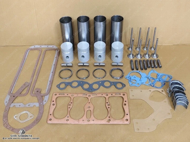 Kit de revisión de motor para Jeep Willys con motor de 134L compatible con MB GPW CJ2A CJ3A M38 Foto 2 de 4