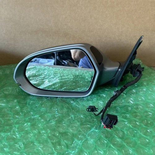2014 Audi A6 LEFT SIDE DOOR MIRROR ASSEMBLY W/POWER FOLD/BLIND SPOT OEM
