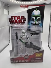 STAR WARS 2009 CLONE TROOPER CW04 41ST ELITE CORPS Missile Launcher New Sealed