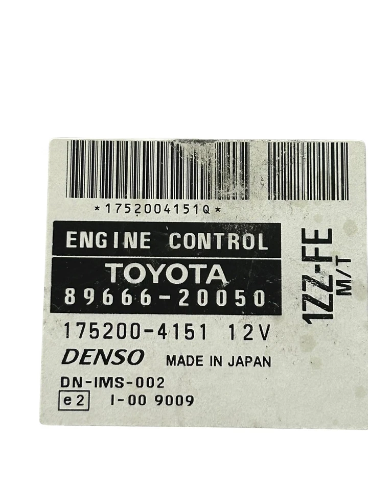 89666-20050 Centralina motore toyota celica T230 1999/2006 1800 BENZINA - Immagine 3 di 4