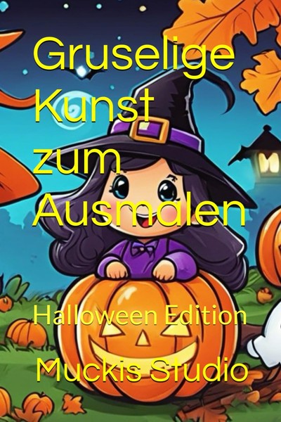 Ausmalbuch Halloween, Gruselige Kunst, Malbuch FüR Erwachsene, Kreativbuch-image