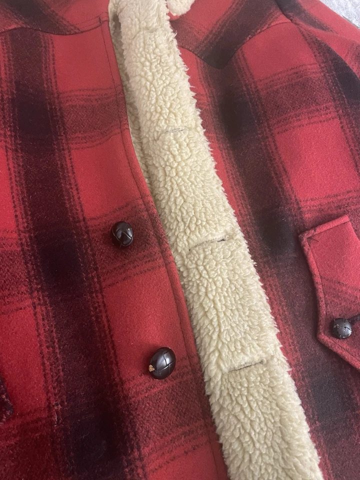 Schott Vintage NYC Buffalo Plaid Flannel  Jacket - Image 3 of 4