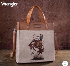Wrangler Rodeo Cowboy Tote Bag Shoulder Bag