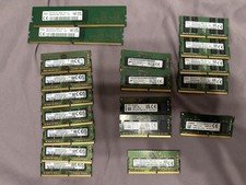 Lot of SODIMM Laptop RAM Memory Mixed Speeds Brands Tested And Working