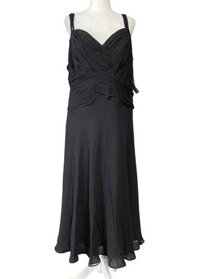 Jones New York Dress Womens 16 Black Silk Sleeveless Formal Evening Gown NWT | eBay Jones New York Dress Womens 16 Black Silk Sleeveless Formal Evening Gown NWT | eBay