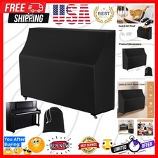 Upright Piano Keyboard Dust Cover, Stretchy Music Dirt Proof Keyboard Cover W...
