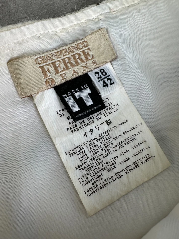 Falda de lana GF Ferre para mujer talla 42 Foto 2 de 4