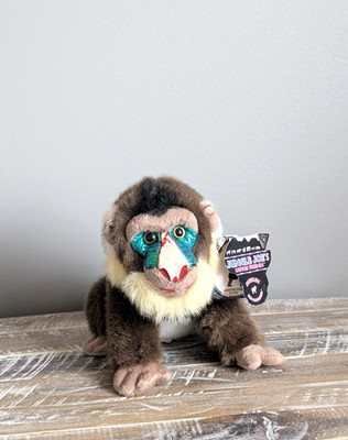   Jungle Joe s Safari Friends   Merlin Mandrill   Plush Monkey Stuffed Animal