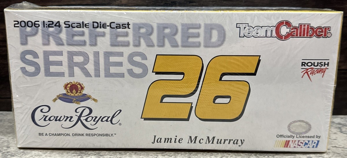 2006 Jamie McMurray Crown Royal Copper Finish Sealed 1/24 Team