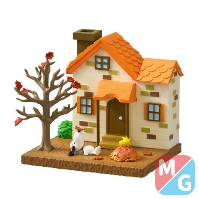 Re-ment Snoopy Sweet Little Home - fallende Blätter *UK-Ware*