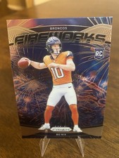 Bo Nix Rookie - 2024 Panini Prizm Fireworks #23