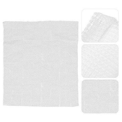 Fish Tank Aquarium Anti Jump Net Cover White Reusable Pe Mesh Protective Screen