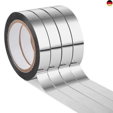 Grevosea 4 Rolls Metallic Tape Self-Adhesive, 10 mm x 20 m Craft Decorative