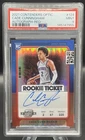 2021-22 Contenders Optic Cade Cunningham RC Auto Red /99 PSA 9 Detroit Pistons