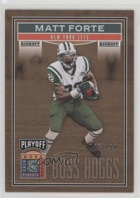 2016 Panini Playoff Boss Hoggs Kickoff 85/199 Matt Forte #BH-MF 6p0