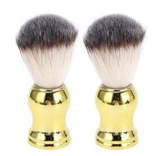 2pcs Shaving Brush Hair Shaving Brushes Easy to Clean Synthetic Shaving Brush