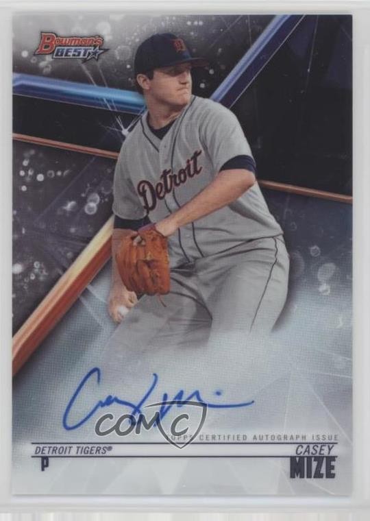 2018 Bowman's Best of 2018 Casey Mize #B18-CM Auto mx0